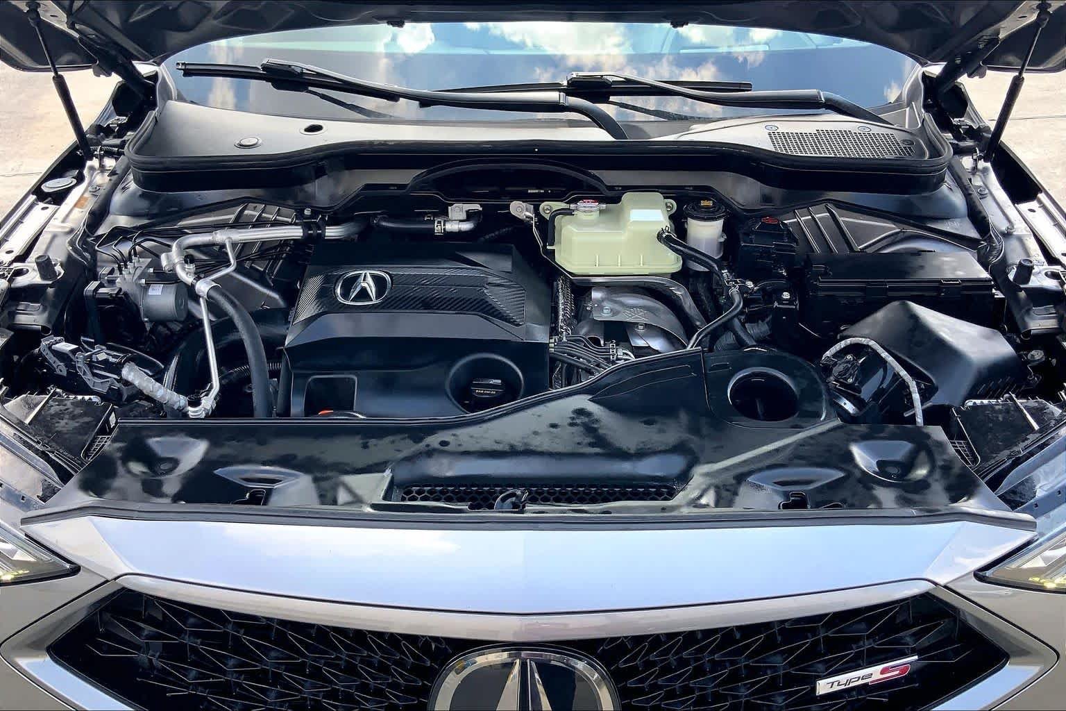 Certified Used 2023 Liquid Carbon Metallic Acura Type S AWD with Performance Wheel & Tire image 32