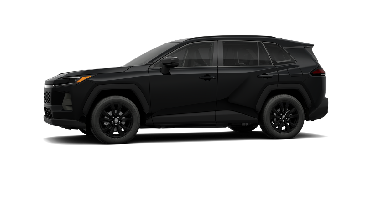 New 2026 Midnight Black Metallic Toyota XLE Premium image 3