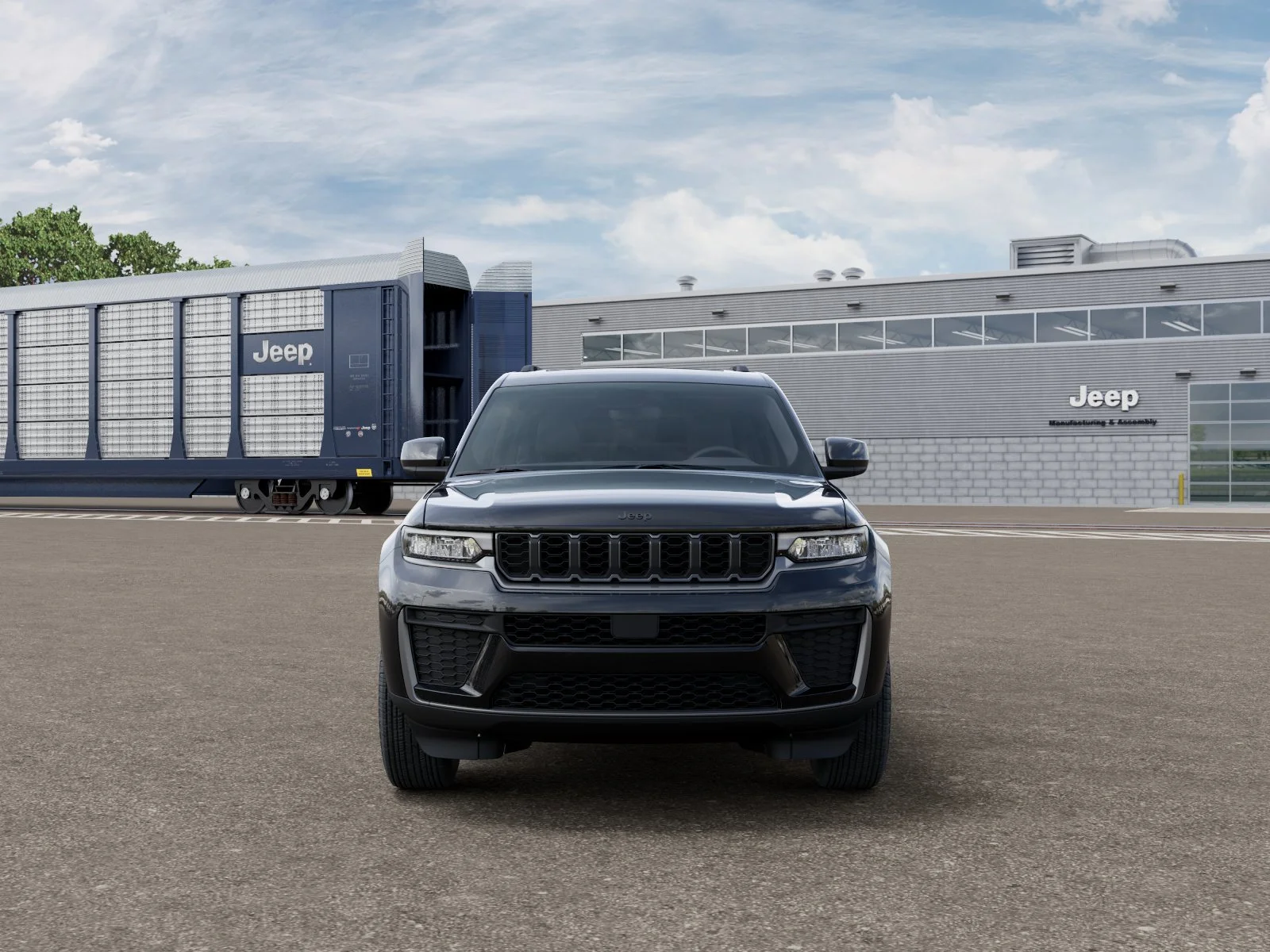 New 2026 Diamond Black Crystal Pearl-Coat Exterior Paint Jeep Altitude image 7