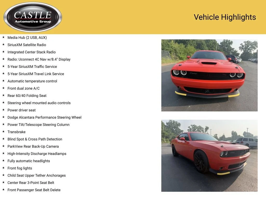 Used 2020 Orange Dodge R/T Scat Pack image 10