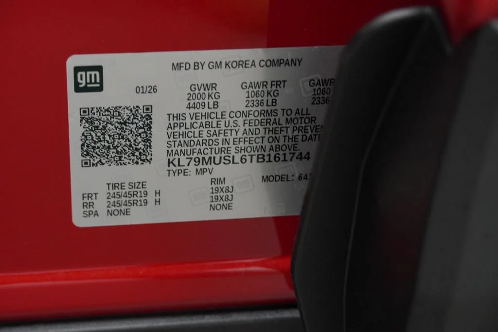 New 2026 Apex Red Chevrolet RS image 43