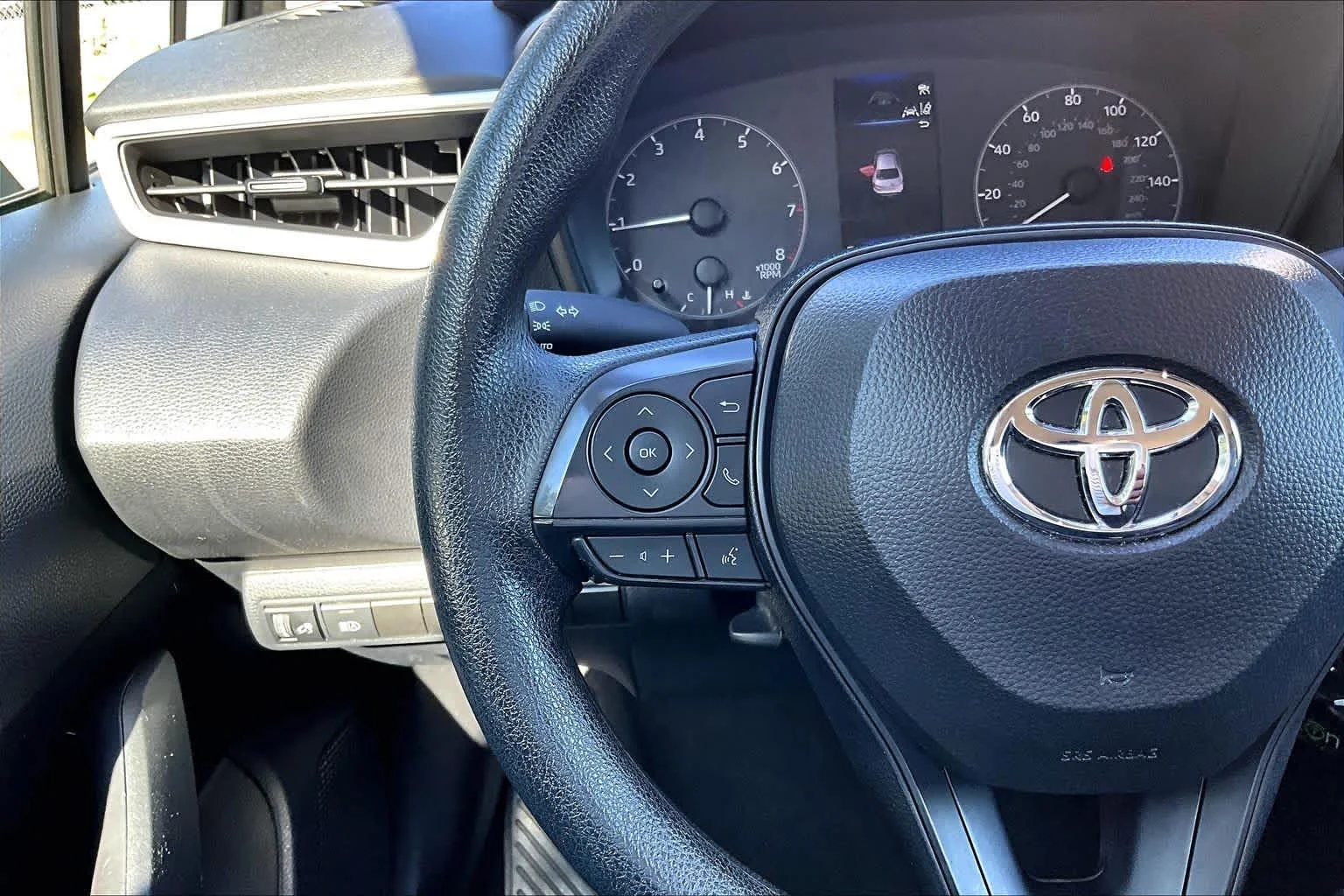 Used 2025 Classic Silver Metallic Toyota LE image 24