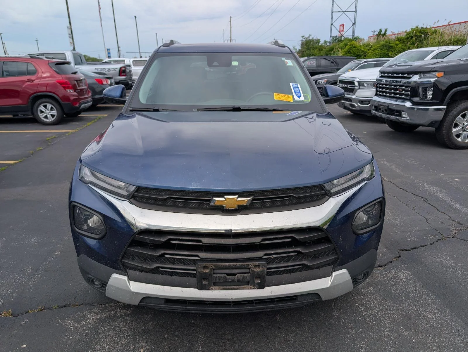 Used 2022 Blue Glow Metallic Chevrolet LT image 2