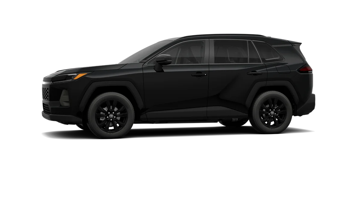 New 2026 Midnight Black Metallic Toyota XLE Premium image 3