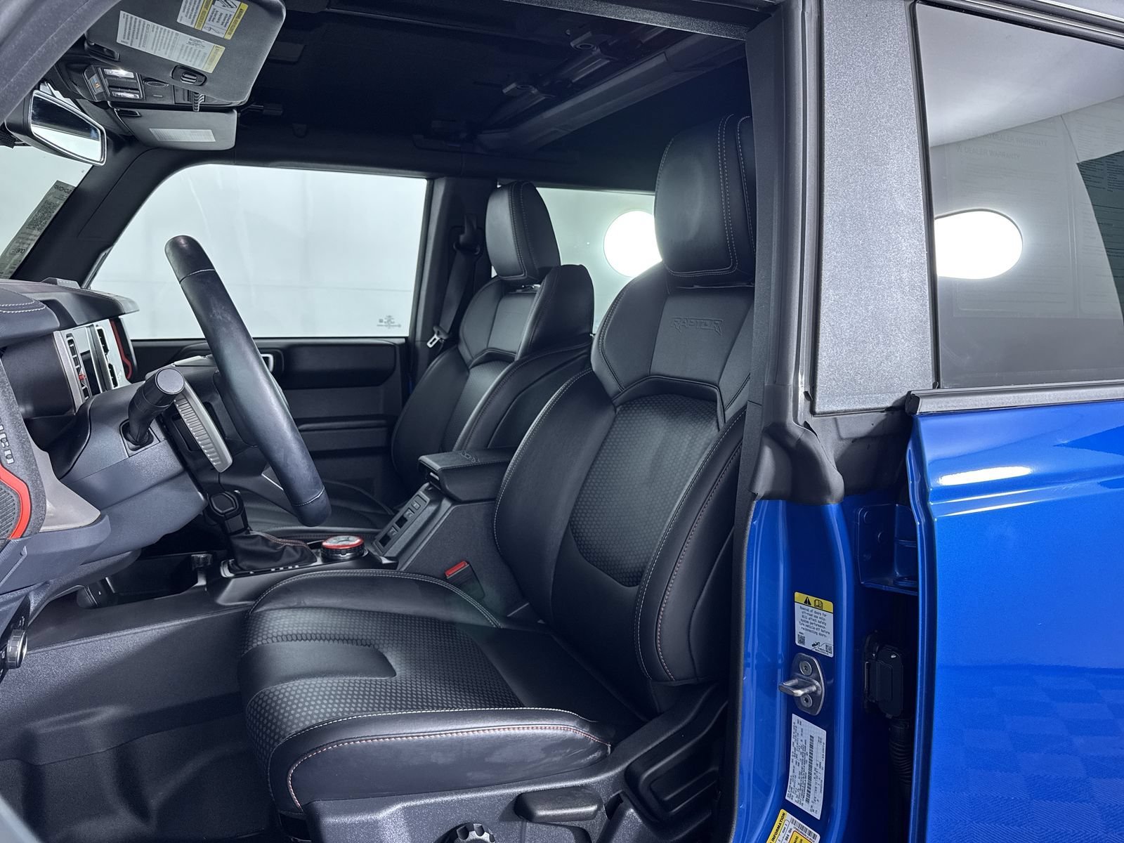 Used 2024 Velocity Blue Metallic Ford Raptor image 15