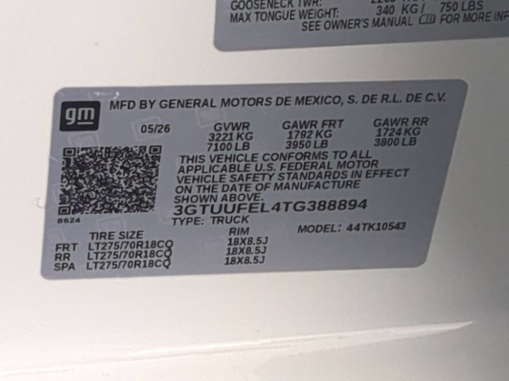 2026 GMC Sierra 1500 AT4X - Photo 36