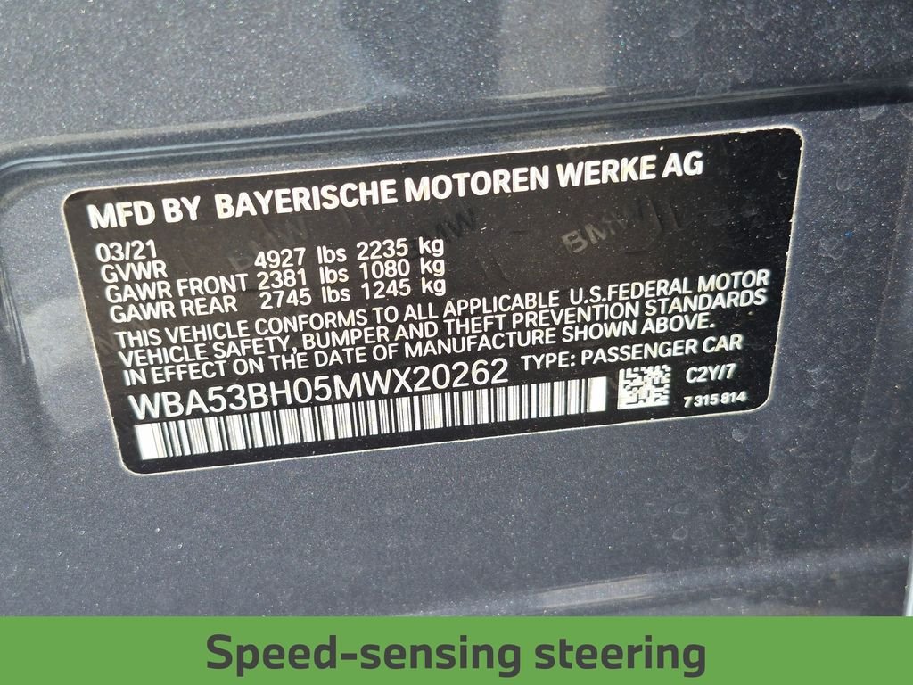 Used 2021 Blue BMW 530i image 33