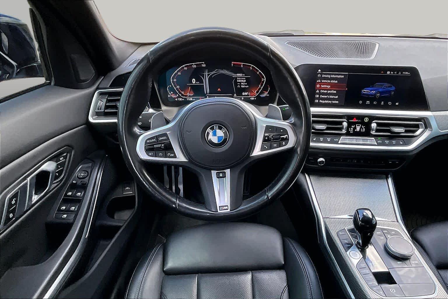 Used 2022 Portimao Blue Metallic BMW 330i xDrive image 6
