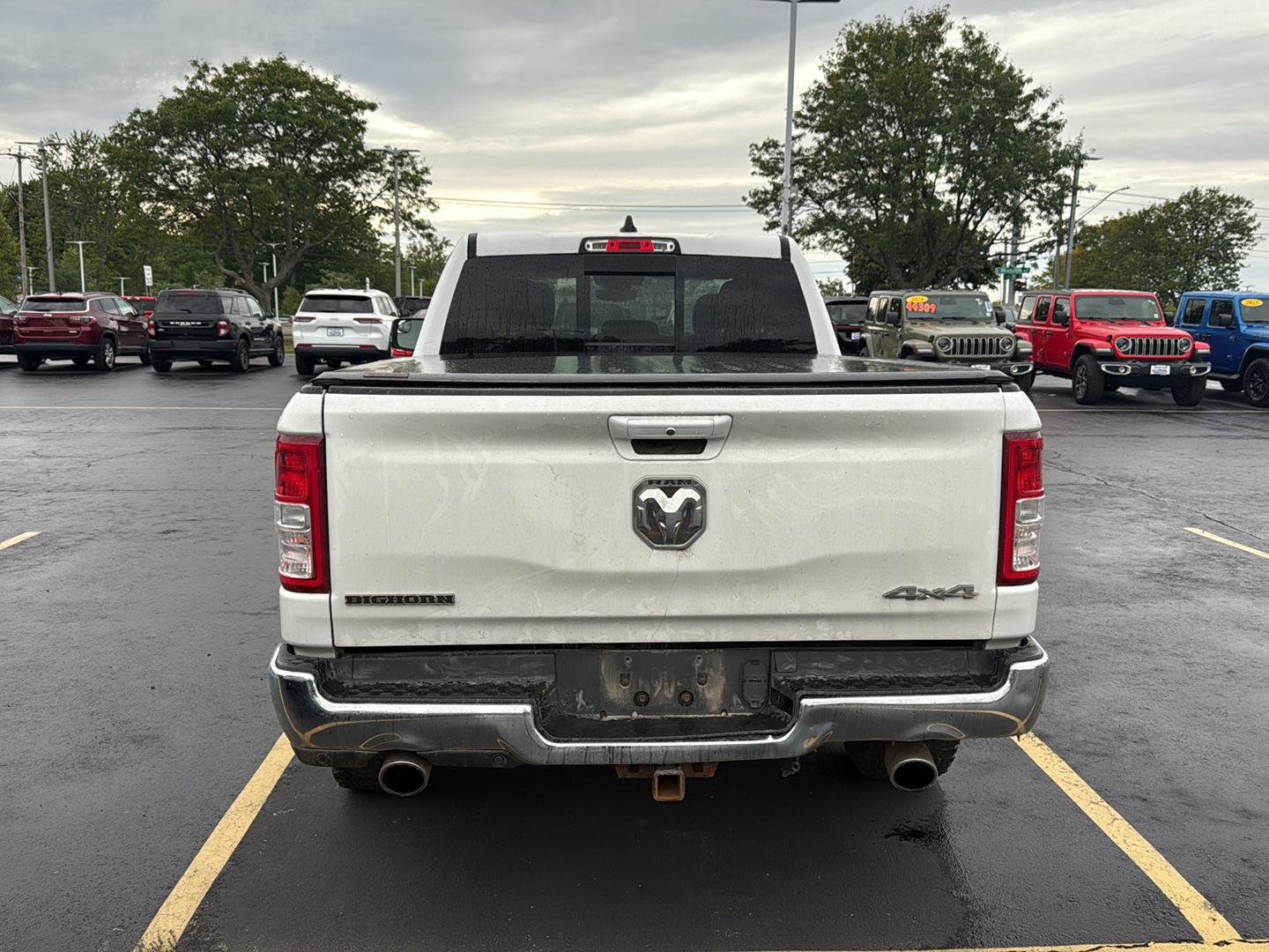 Used 2022 Bright White Clearcoat Ram Big Horn image 6