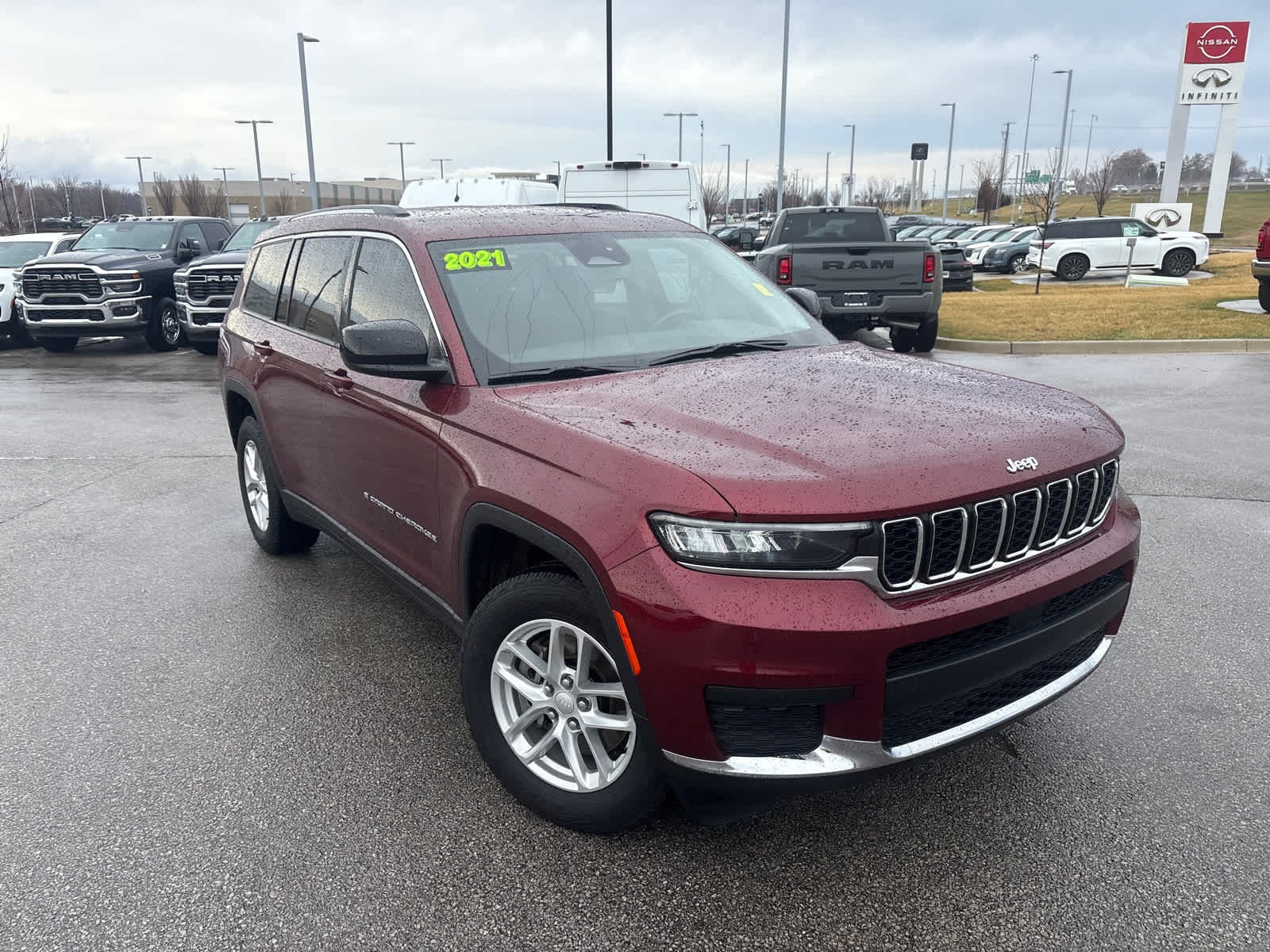 Used 2021 Jeep Grand Cherokee L Laredo with VIN 1C4RJKAG5M8209737 for sale in Kansas City