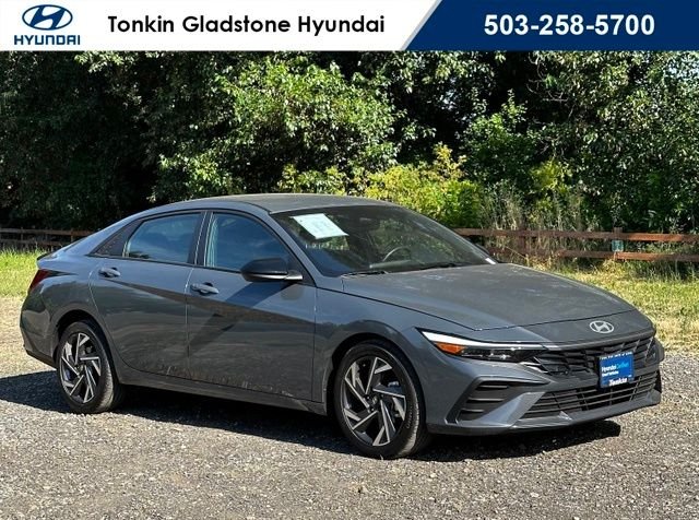 Certified Used 2025 Gray Hyundai SEL Sport image 1