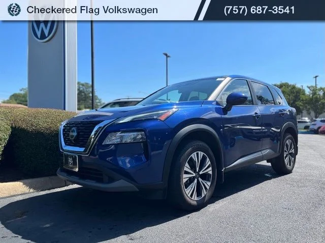 Used 2023 Caspian Blue Metallic Nissan SV image 1