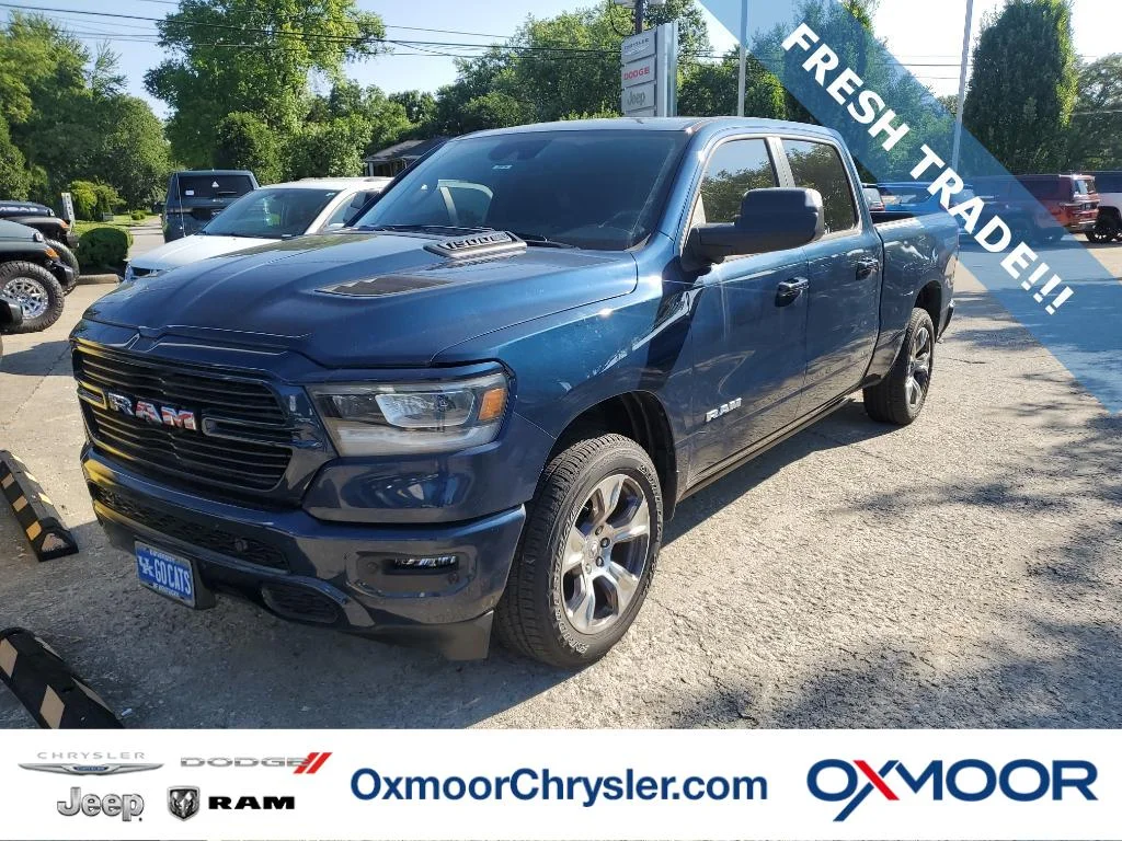 Used 2023 Patriot Blue Pearlcoat Ram Laramie image 1