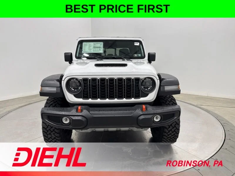 New 2026 Bright White Clear-Coat Exterior Paint Jeep Mojave image 2
