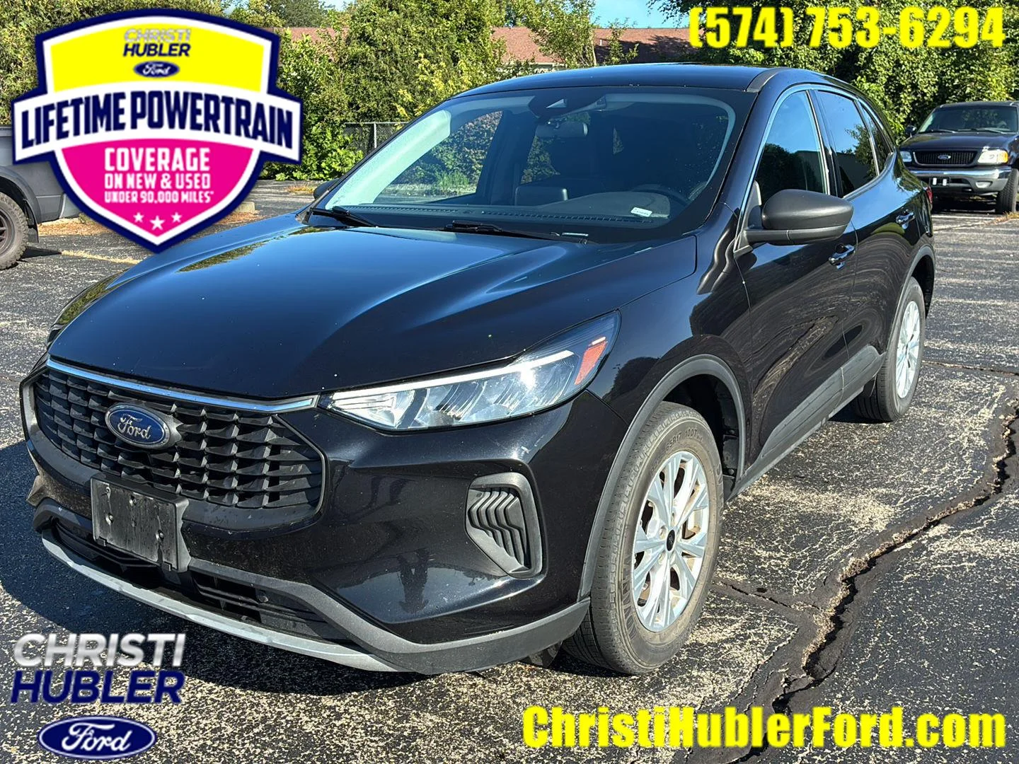 Used 2024 Agate Black Ford Active image 1