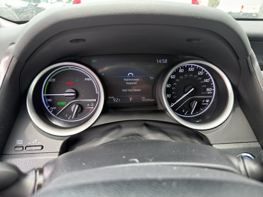 Used 2022 Ruby Flare Pearl Toyota Hybrid XLE image 10