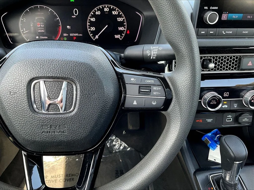 Certified Used 2024 Aegean Blue Metallic Honda LX image 12