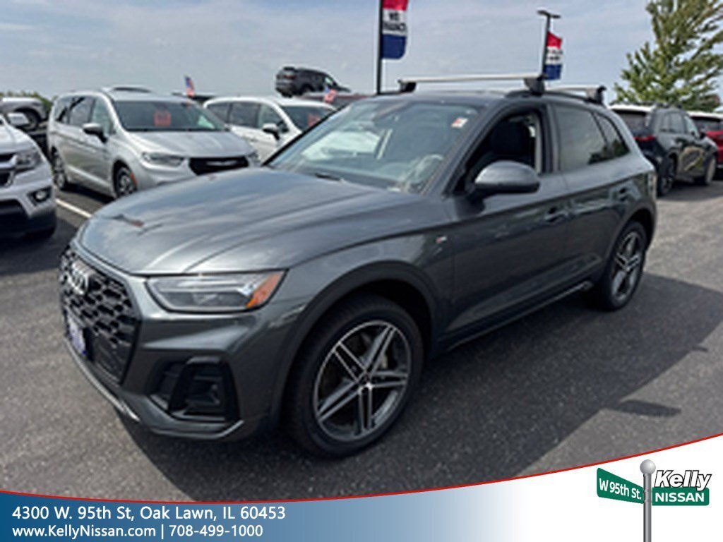 Used 2023 Daytona Gray Pearl Effect Audi e quattro S line Prem Pl 55 TFSI image 83
