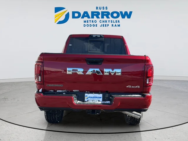 New 2026 Molten Red Pearl-Coat Exterior Paint RAM Big Horn image 4
