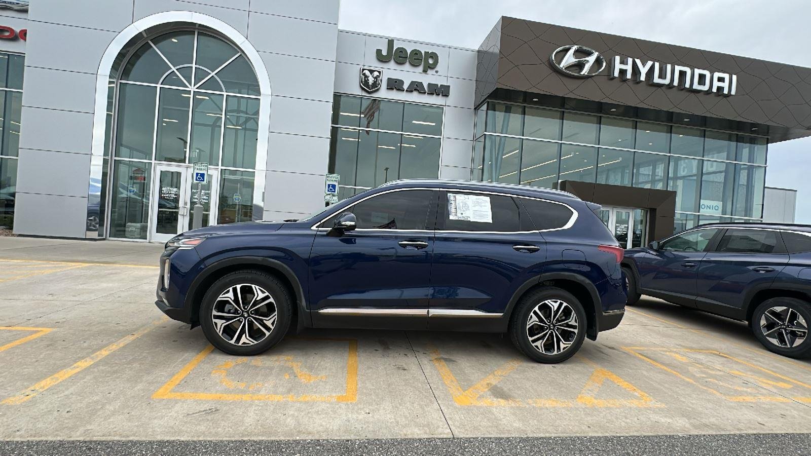 Certified 2020 Hyundai Santa Fe Limited with VIN 5NMS53AA2LH176023 for sale in Kansas City