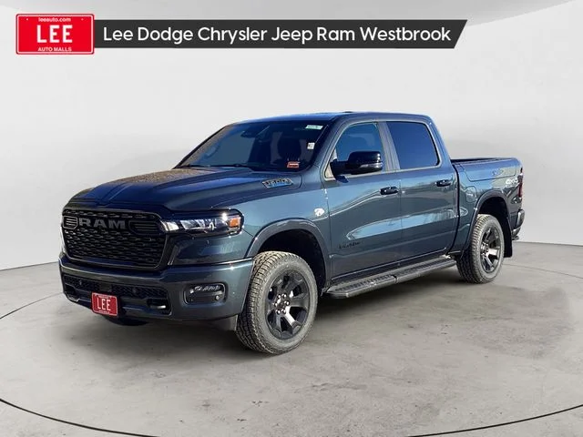 New 2026 Blue Metallic Ram BIG HORN CREW CAB 4X4 5