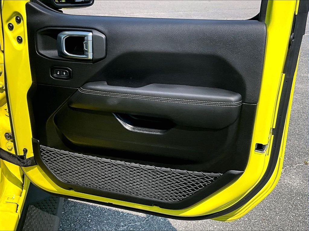 Used 2023 Yellow Jeep Sahara 4xe image 12