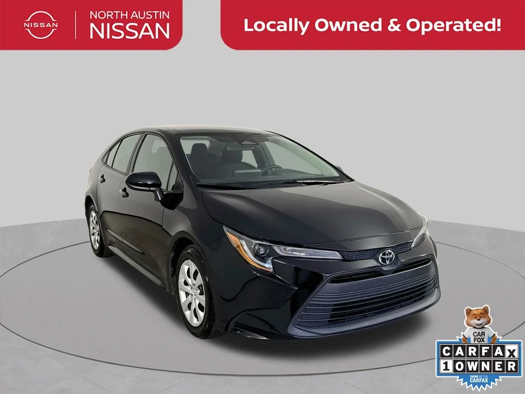 Used 2024 Black Toyota LE image 1