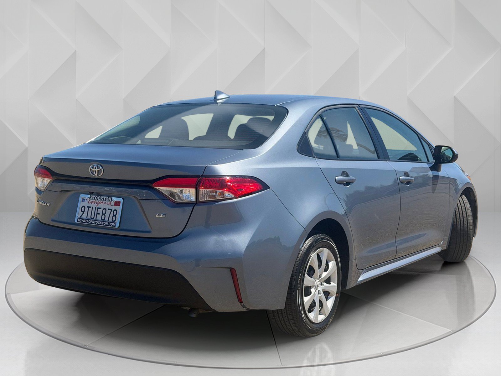 Certified Used 2025 Celestite Toyota LE image 8