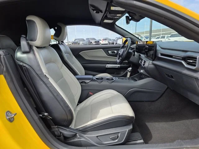 Certified Used 2024 Yellow Ford EcoBoost Premium image 24