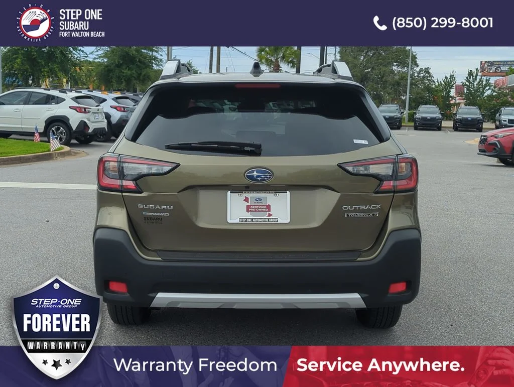 Certified Used 2025 Green Subaru Touring XT image 6