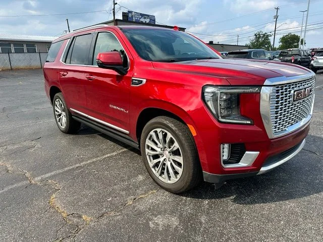 Certified Used 2021 Red GMC Denali image 1