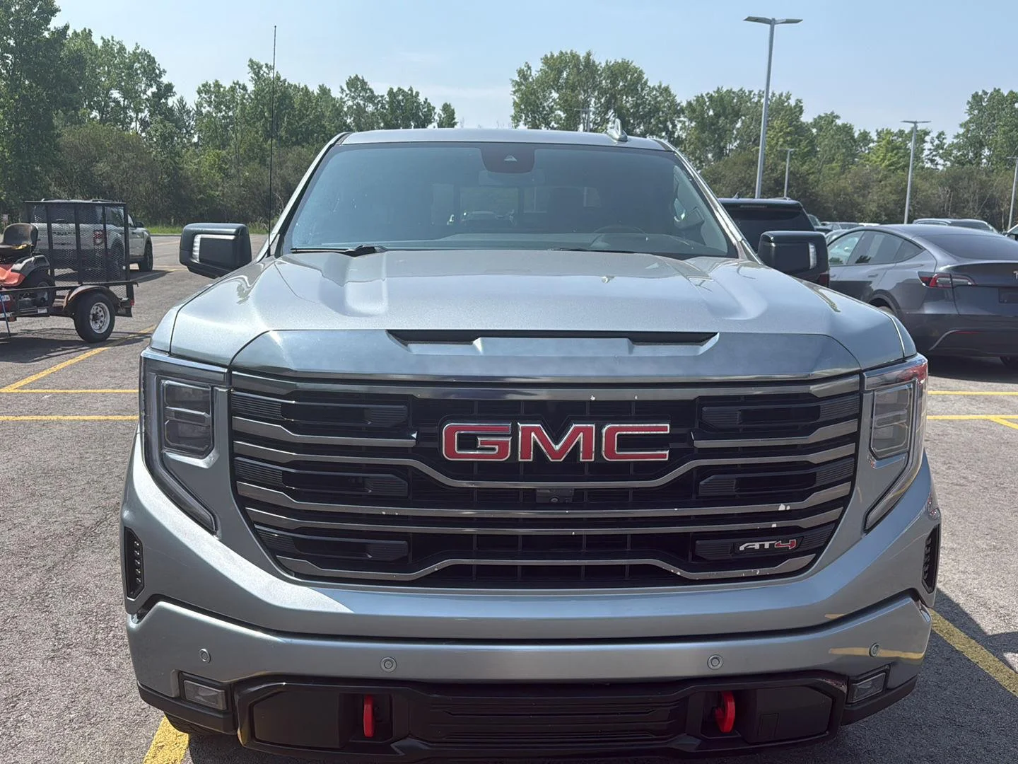 Used 2023 Sterling Metallic GMC AT4 image 5