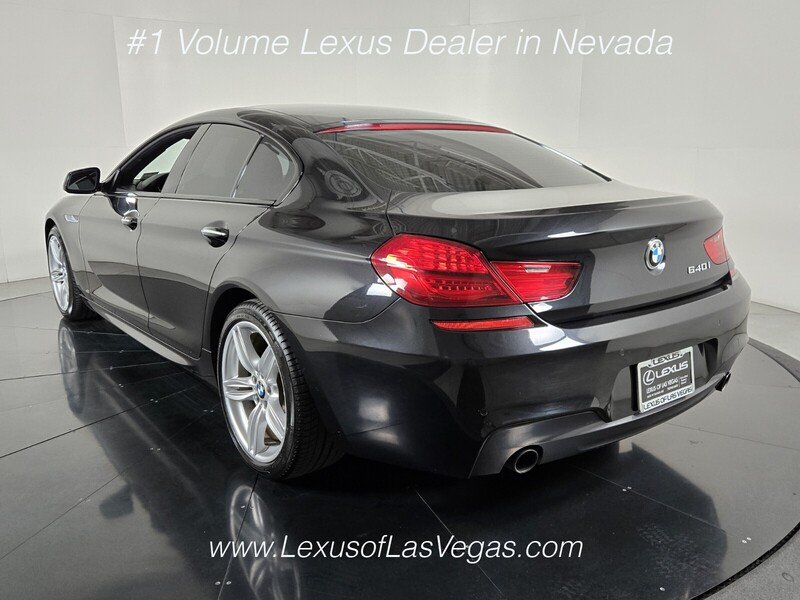 Used 2014 Black Sapphire Metallic BMW 640i Gran Coupe image 4