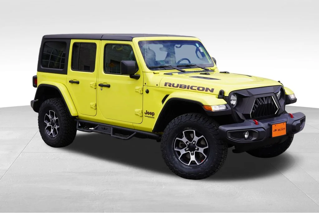 Used 2022 High Velocity Clearcoat Jeep Unlimited Rubicon image 1