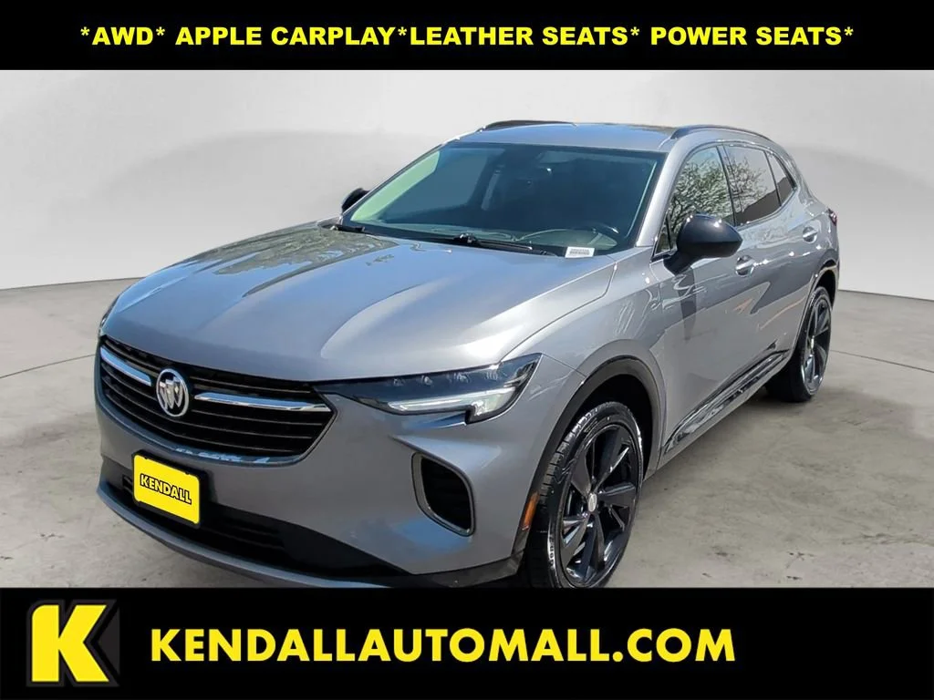 Used 2021 Satin Steel Metallic Buick Preferred image 1