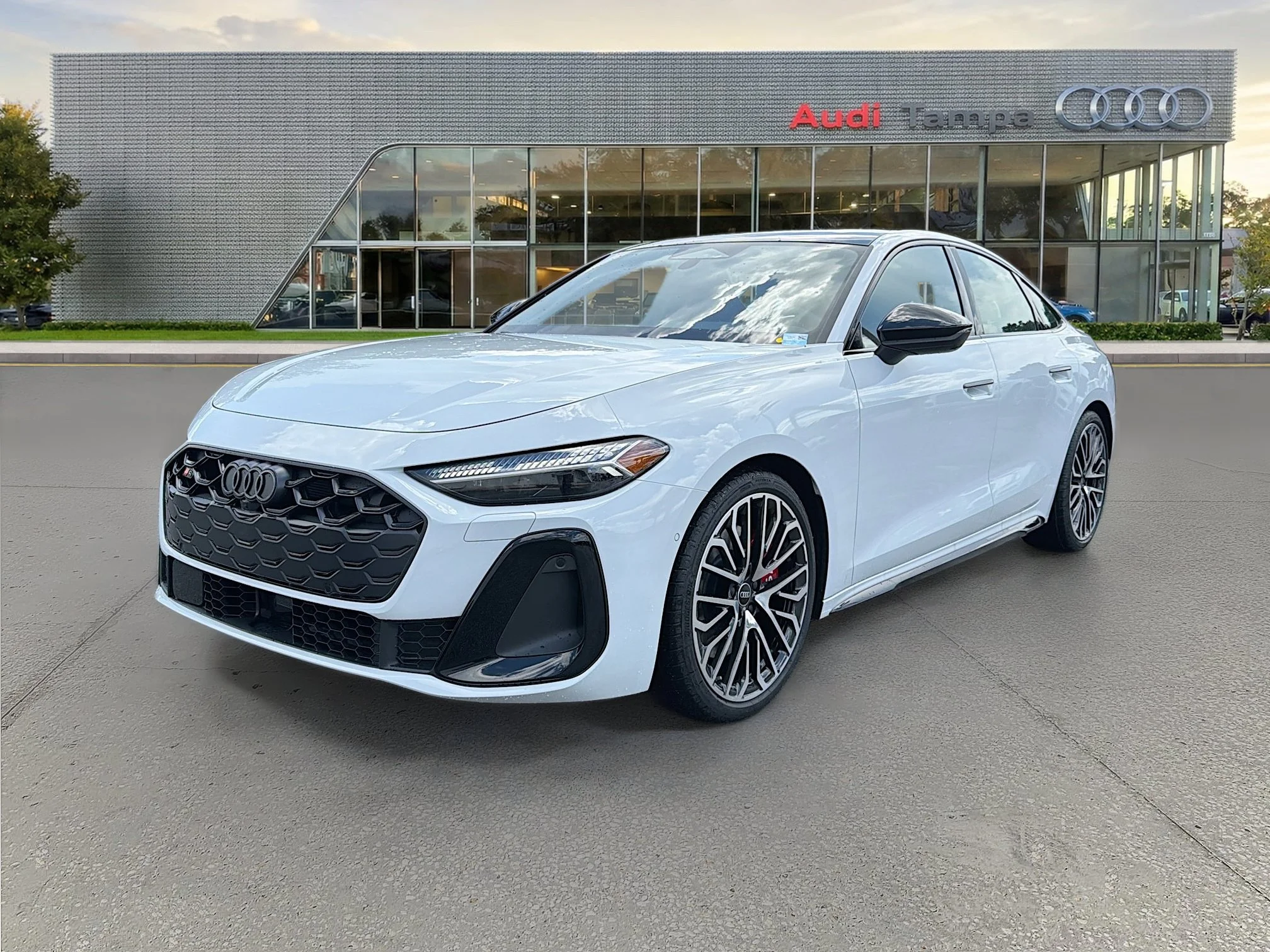 New 2026 Glacier White Metallic Audi Premium Plus image 7