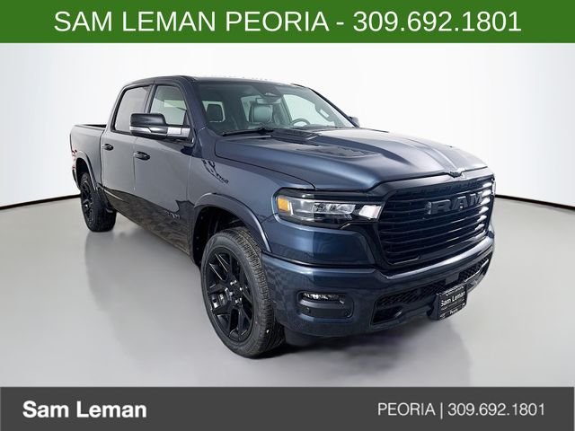 New 2026 Forged Blue Metallic Exterior Paint RAM Laramie image 1