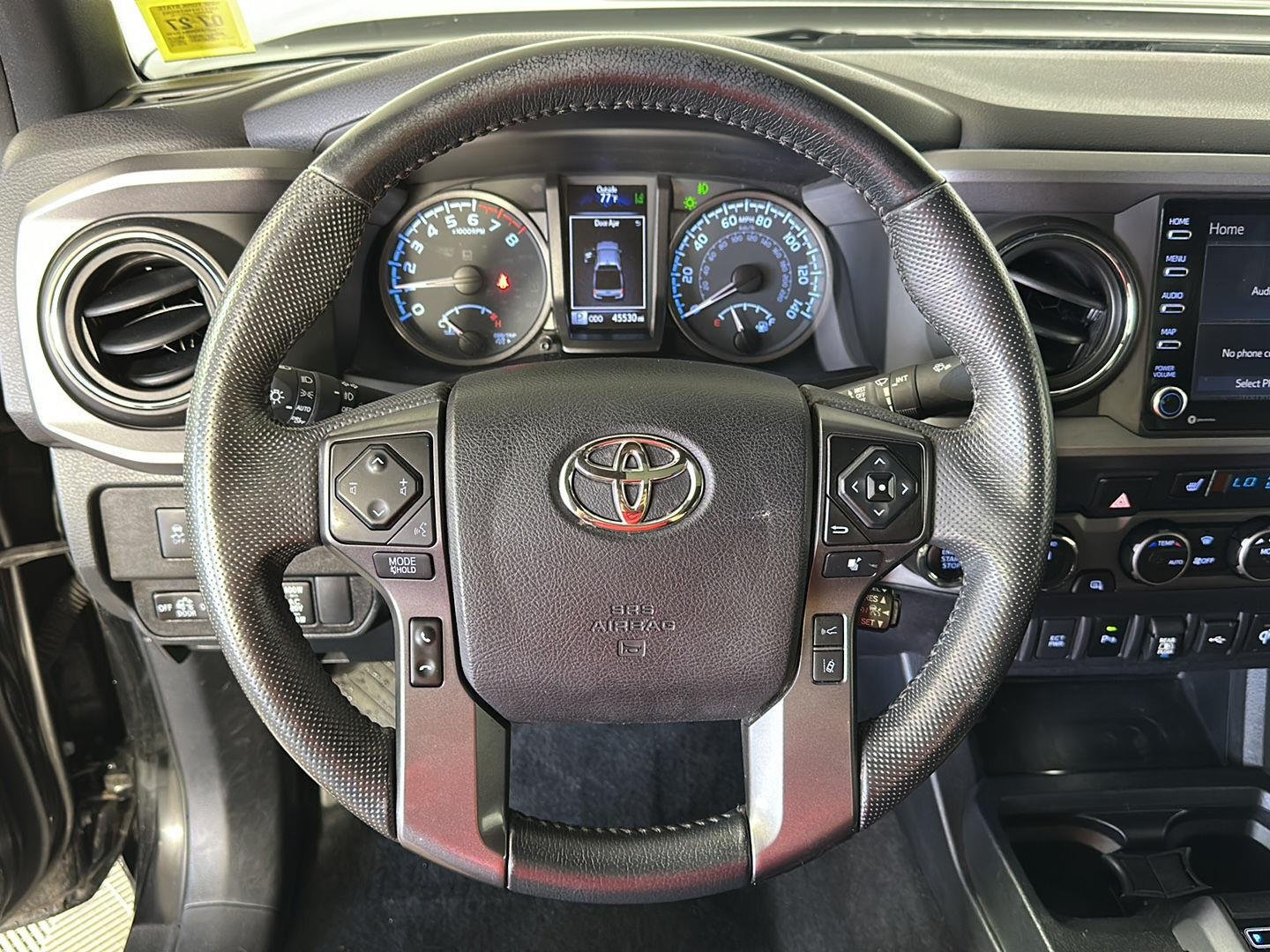 Used 2022 Midnight Black Metallic Toyota TRD Sport image 11