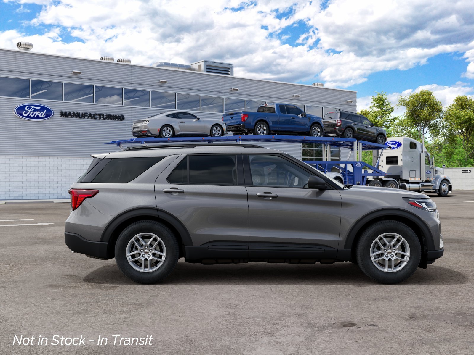 New 2027 Carbonized Gray Metallic Ford Active image 5
