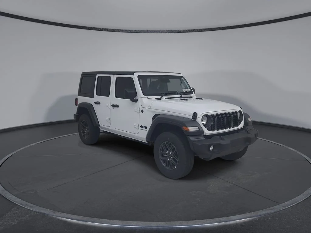 New 2026 Bright White Clearcoat Jeep Sport RHD image 4