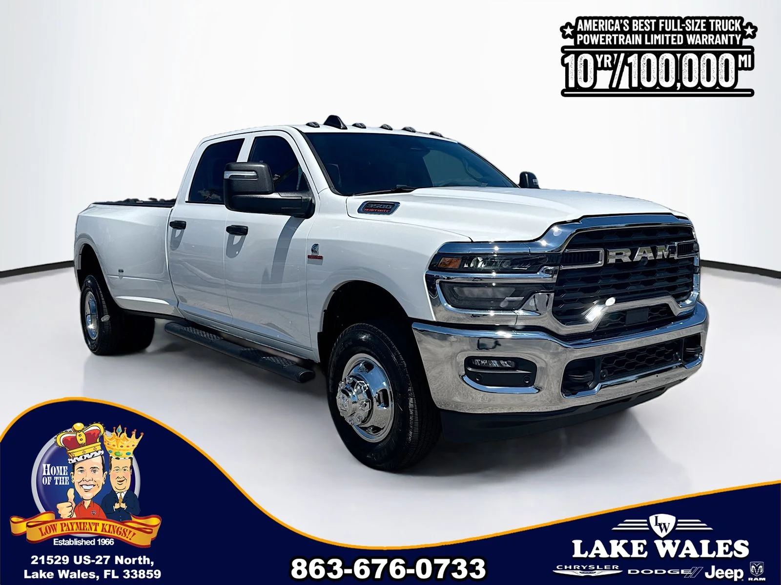 New 2026 Bright White Clear-Coat Exterior Paint RAM TRADESMAN image 1