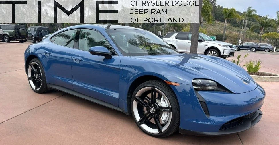 Used 2021 Blue Porsche 4S image 1