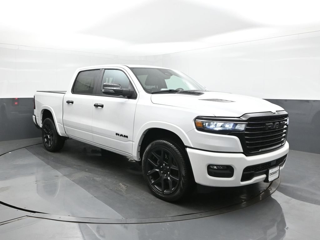 New 2026 Ivory White Tri-Coat Pearl-Coat Exterior Paint RAM Laramie image 22