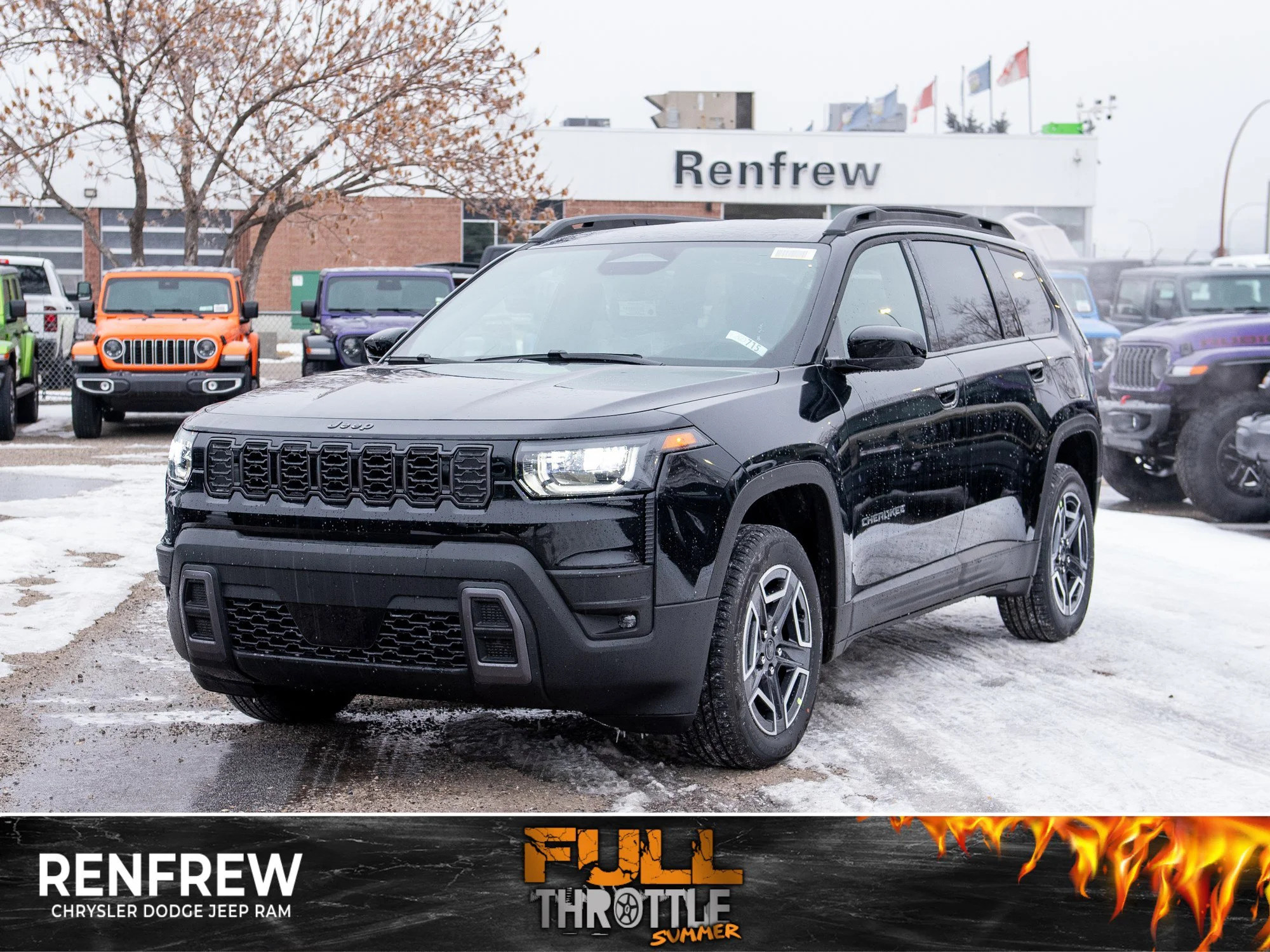 New 2026 Black Jeep Laredo* image 1