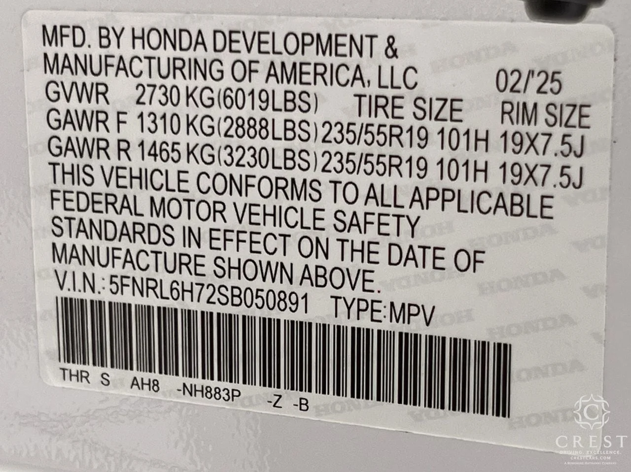 2025 Honda Odyssey Sport L - Photo 33