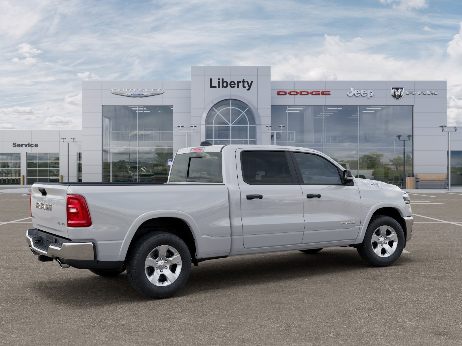 New 2026 Bright White Clearcoat RAM Big Horn/Lone Star image 39