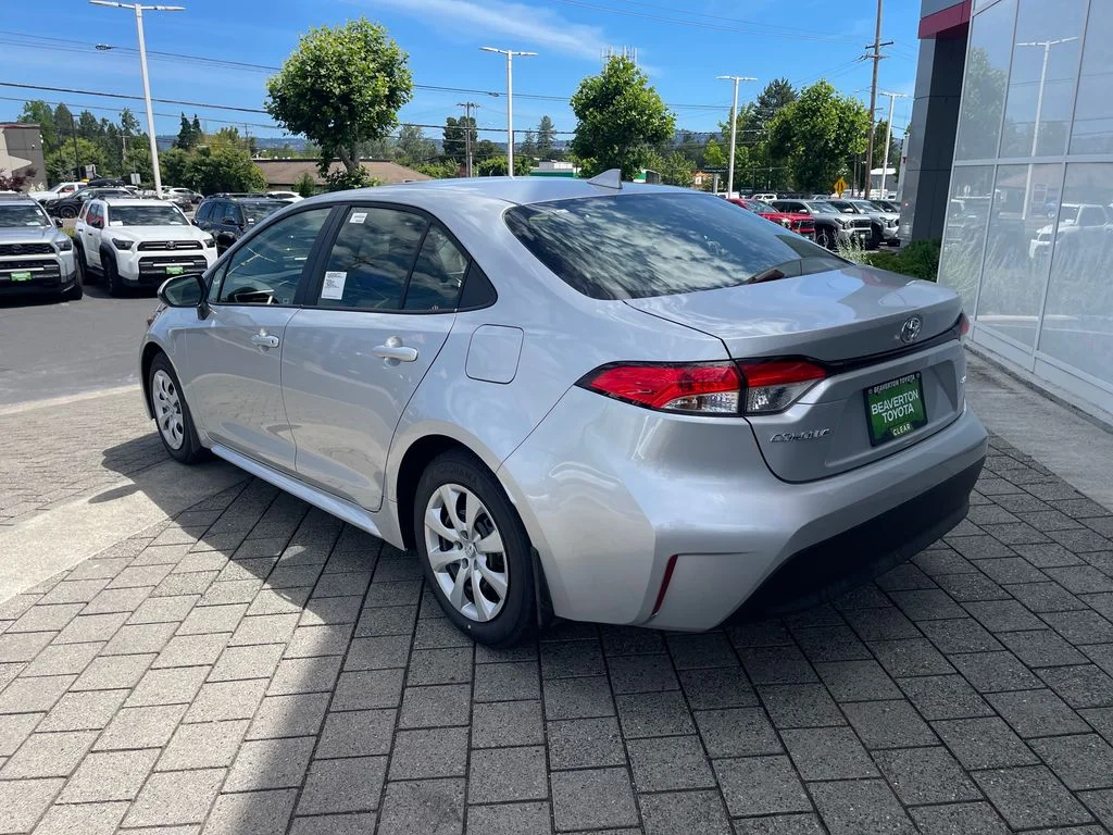 New 2026 Classic Silver Metallic Toyota LE image 3