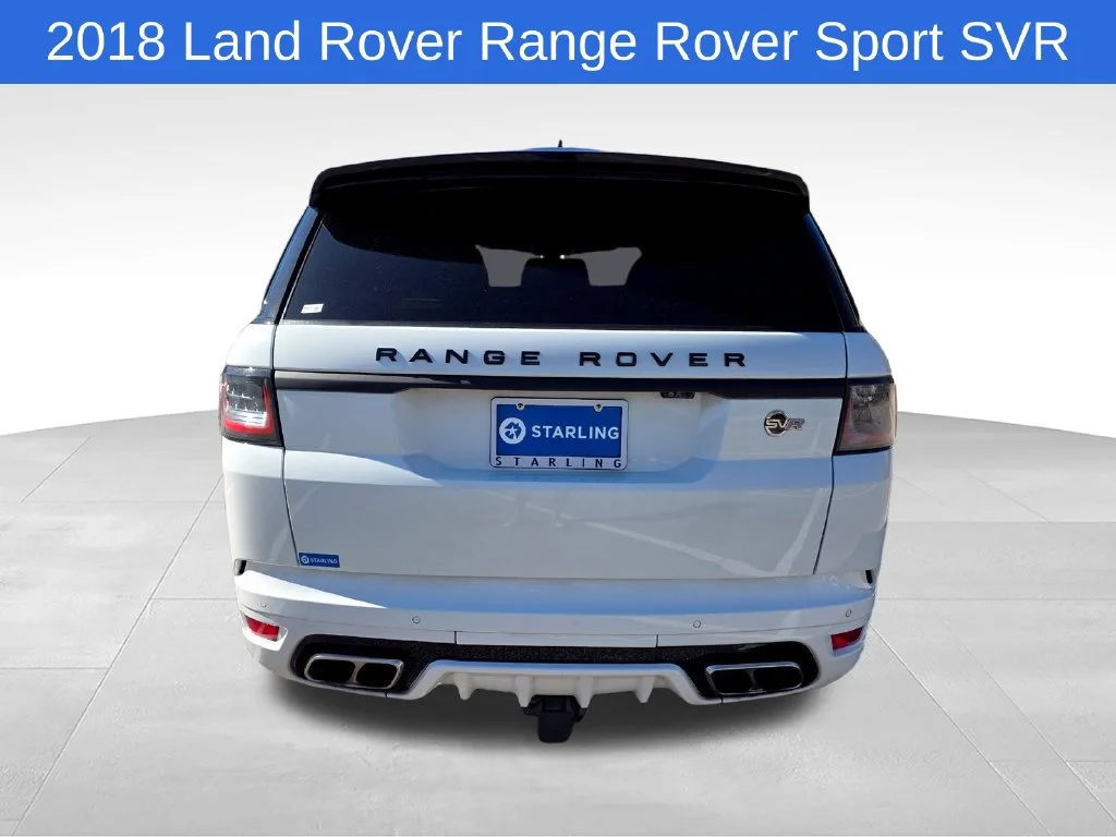 Used 2018 White Land Rover SVR image 8