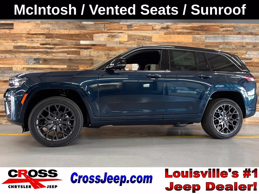 New 2027 Fathom Blue Pearl-Coat Paint Jeep Summit image 1
