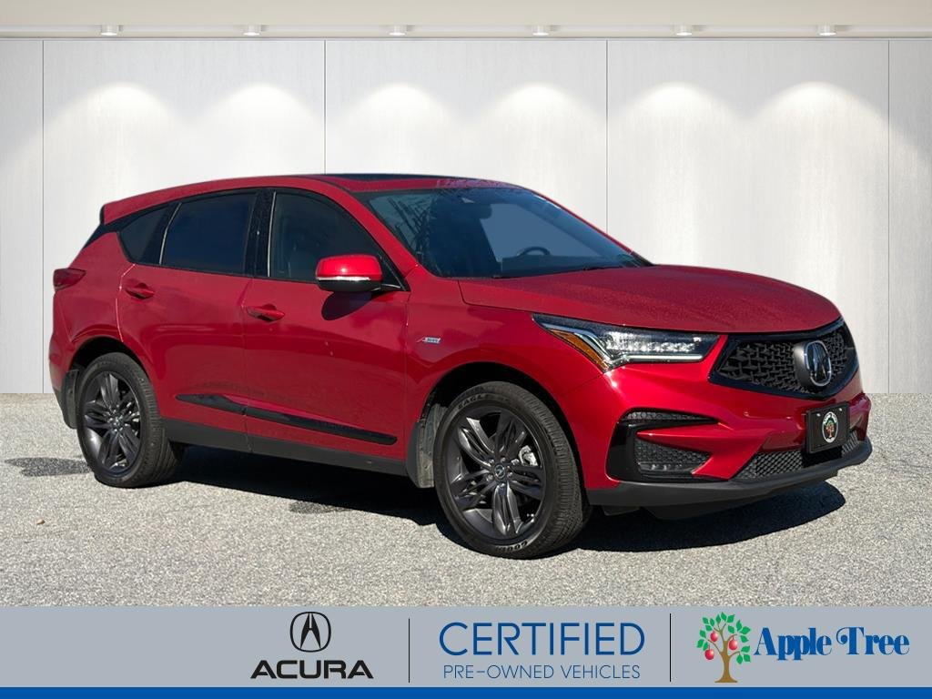 Used 2019 Performance Red Pearl Acura w/A-SPEC image 2